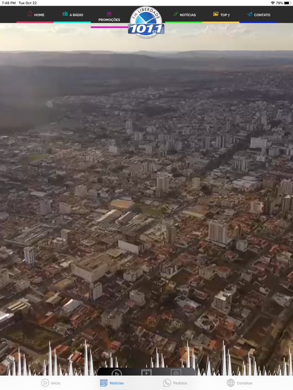 Screenshot #5 pour Liberdade 101,1 FM