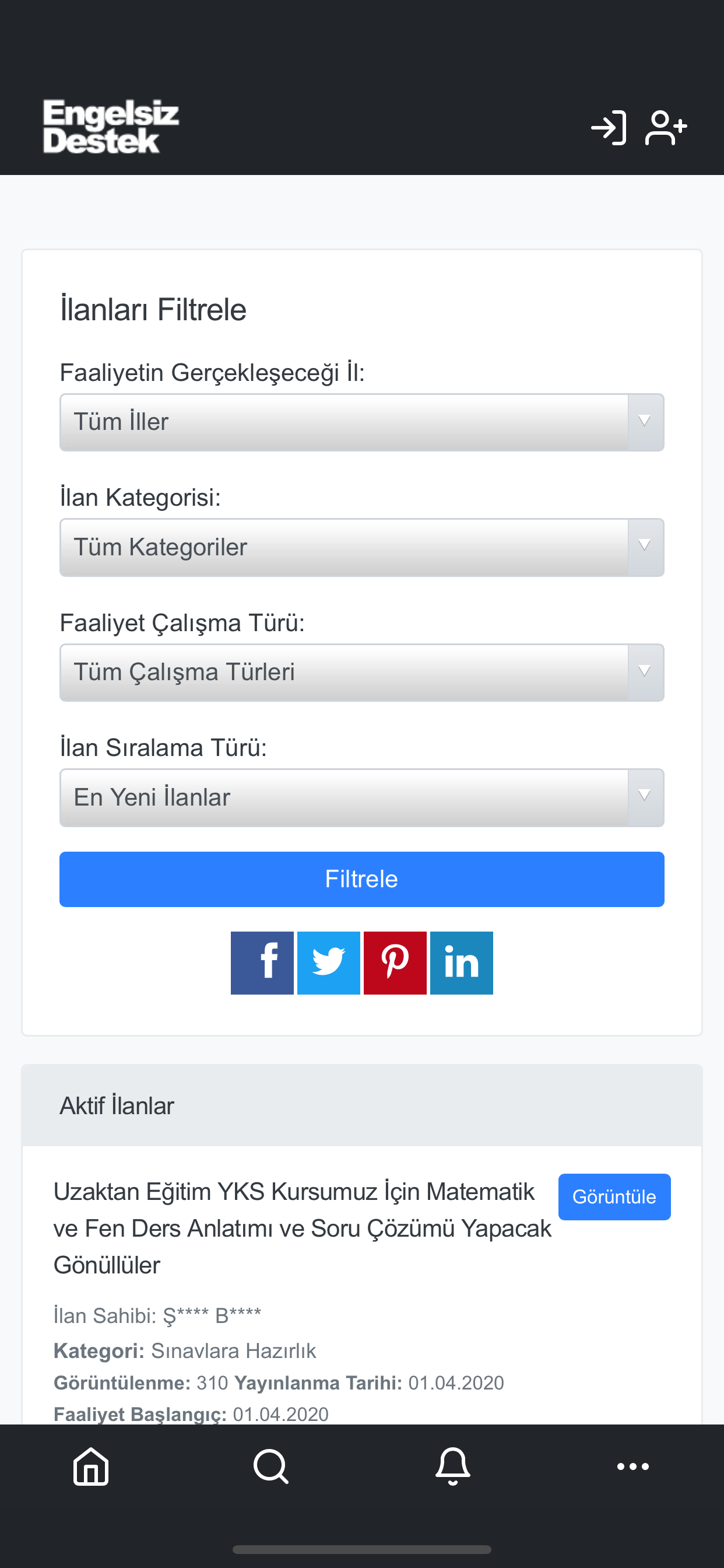 Engelsiz Destek screenshot 3