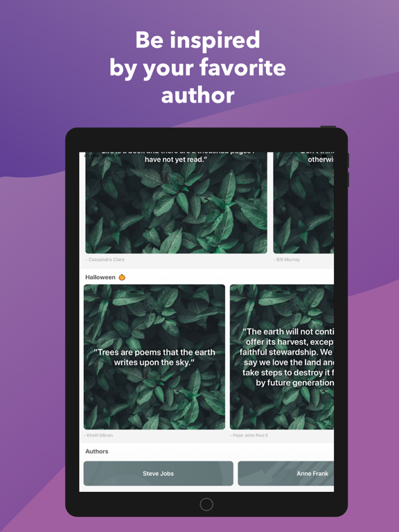 Quotes - Motivational Aphorism iPad screenshot 4 - Health & Fitness app