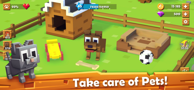 ‎Blocky Farm Screenshot