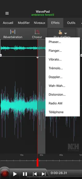 Game screenshot WavePad – Éditeur audio hack