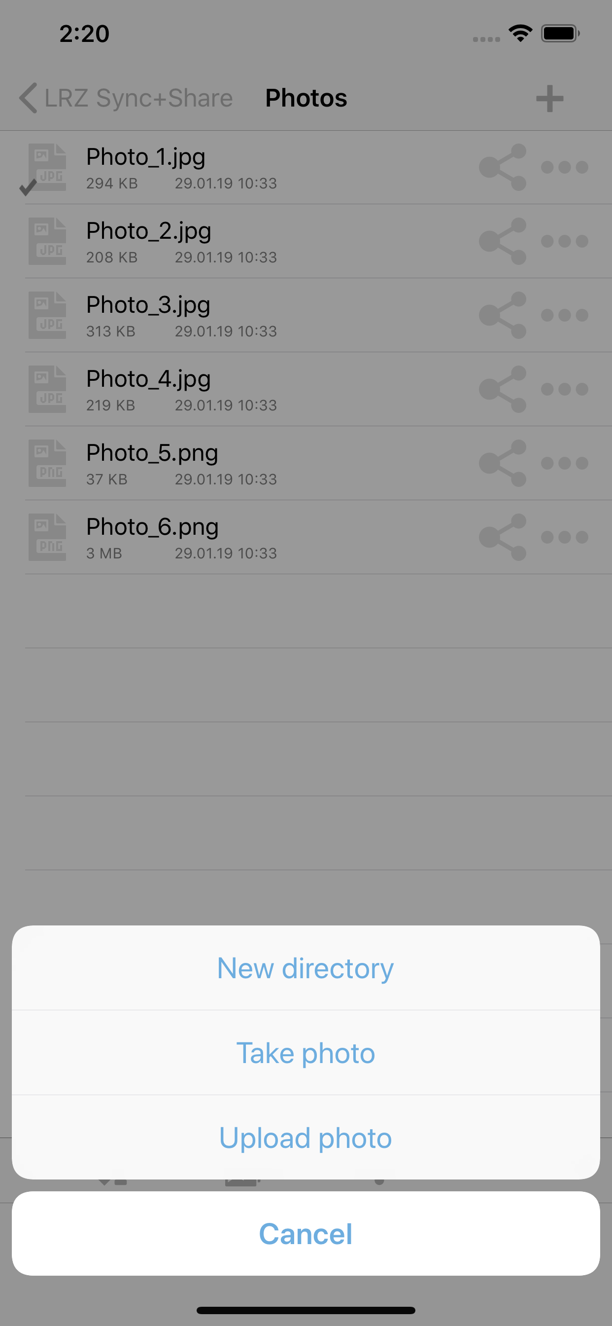 LRZ Sync and Share screenshot 10