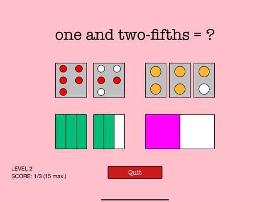 Screenshot #5 pour Fractions To Go