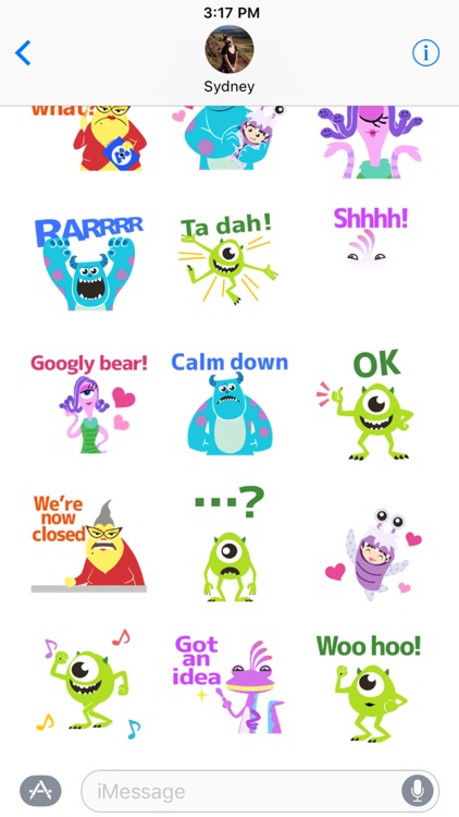 Disney Stickers: Monsters Inc. screenshot-4