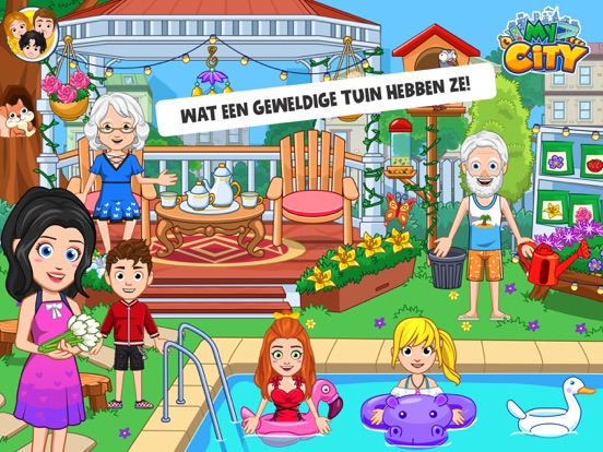 My City : Huis van Opa en Oma iPad app afbeelding 4