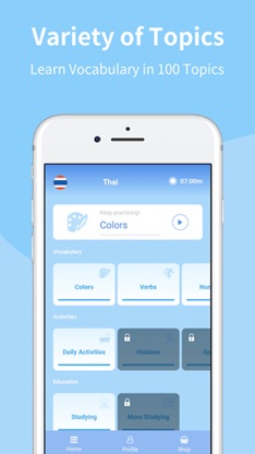 Learn Thai Language with Vocly screenshot 1