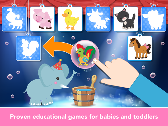 Toddler games for preschool 2+ iPad screenshot 6 - Education app