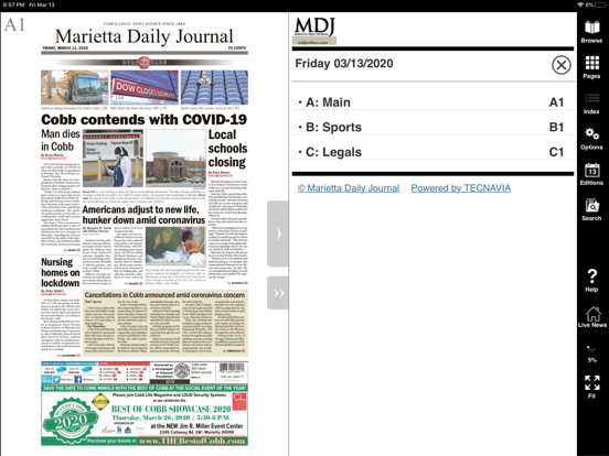 Marietta Daily Journal screenshot 4