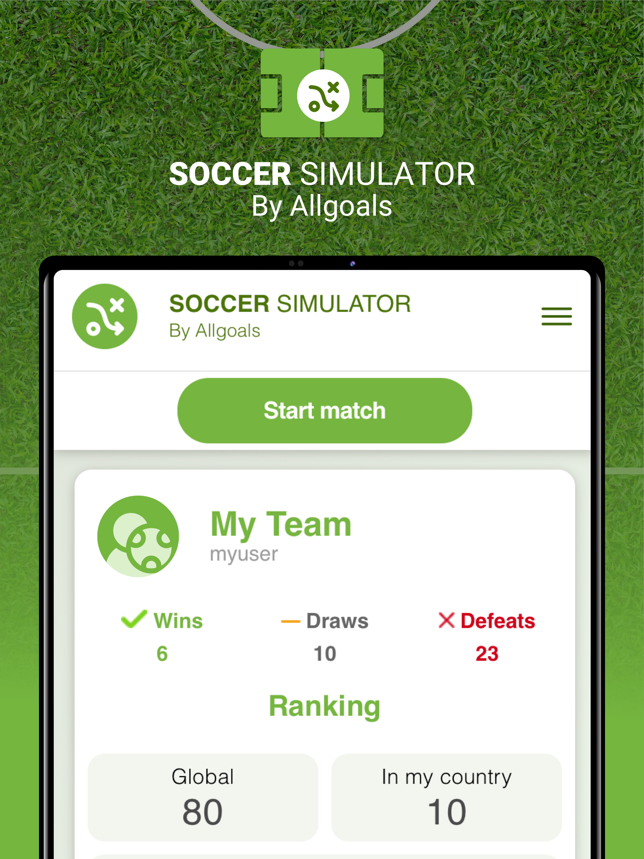 Soccer Simulator