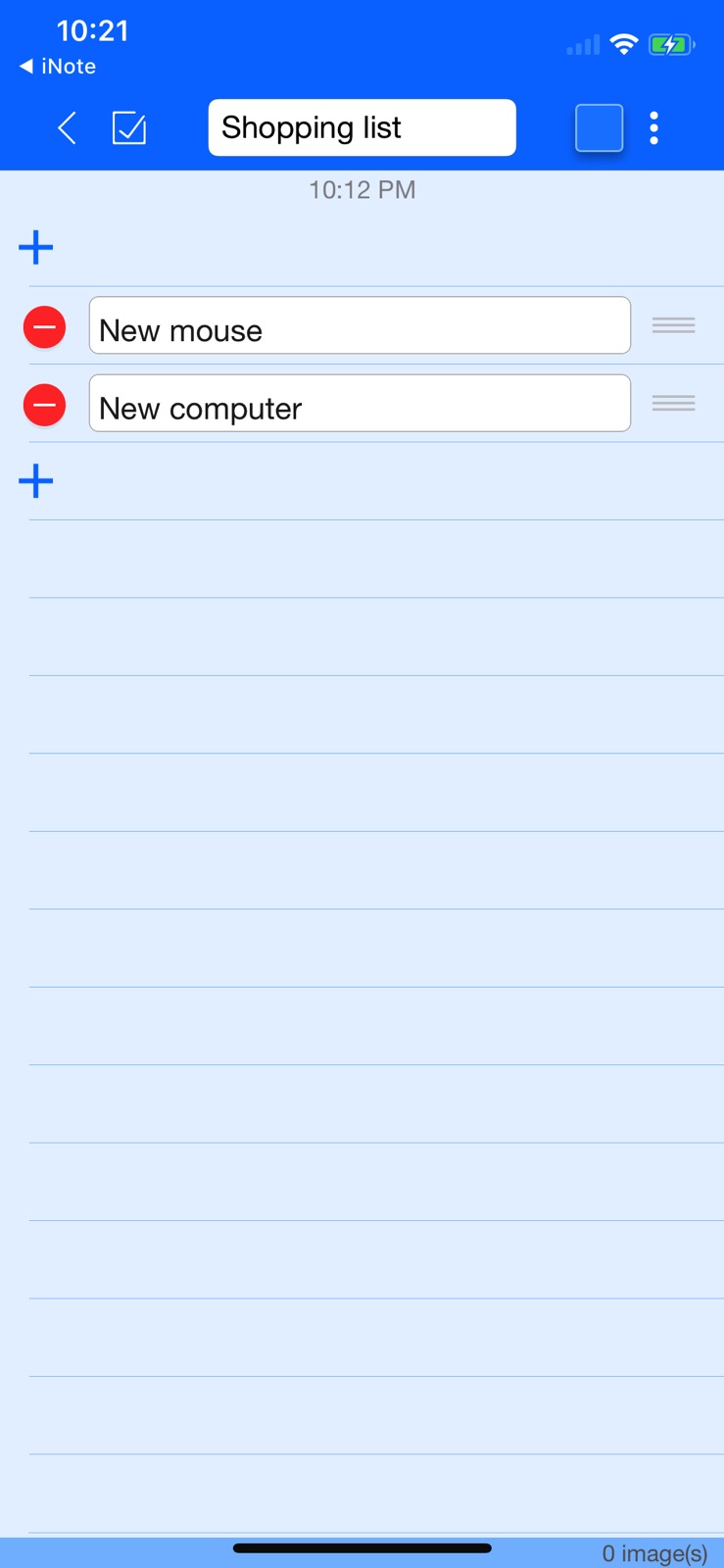 iNote - Sticky Note by Color iphone screenshot 3