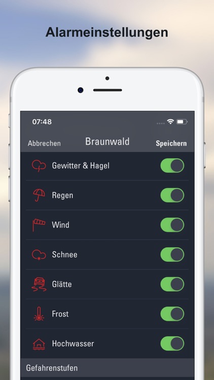 Wetter-Alarm: Schweiz screenshot-4