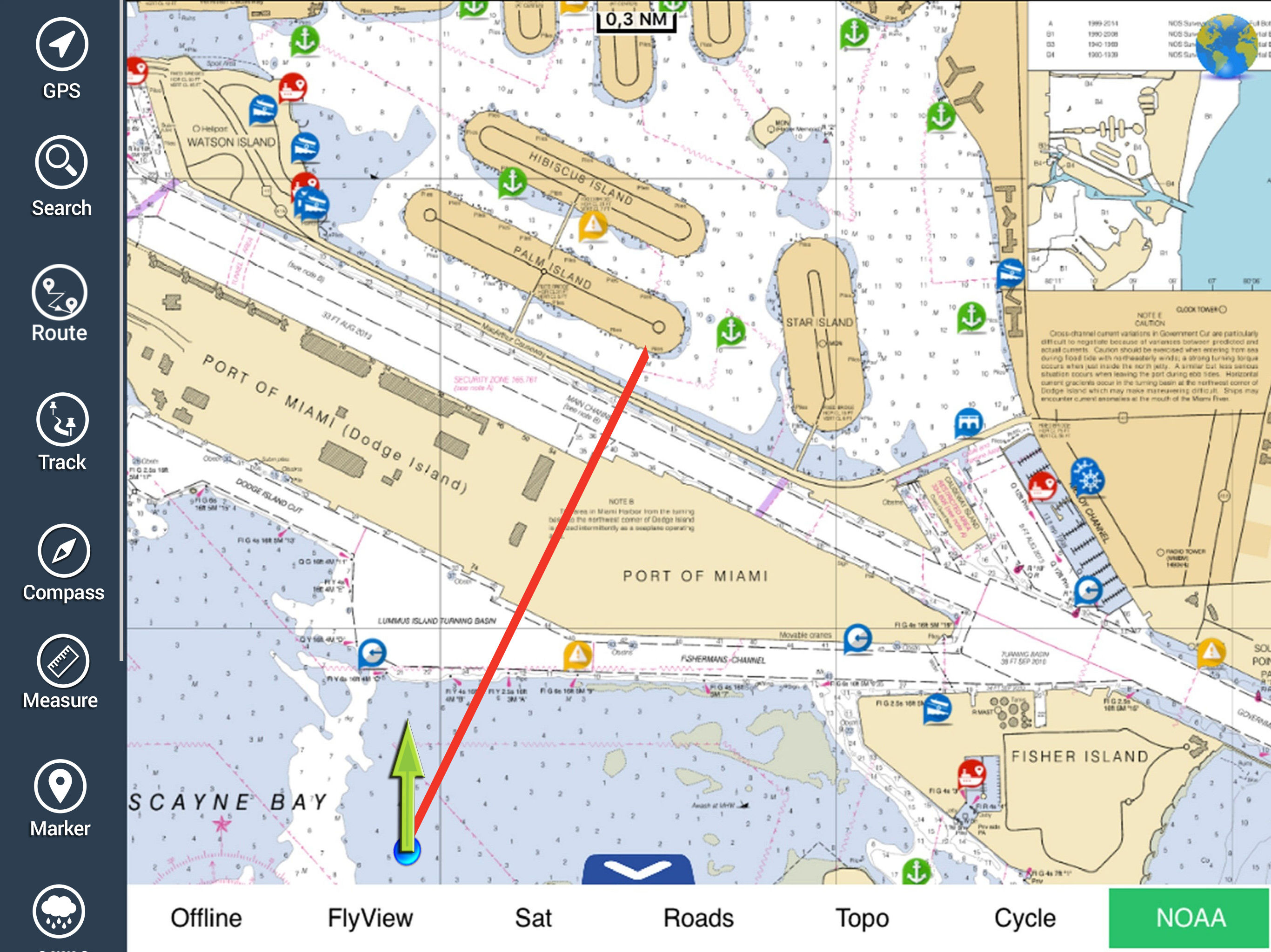 Florida Nautical Charts GPS HD