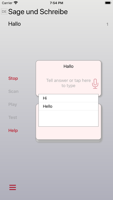 Screenshot #2 for Learn Languages With Cards