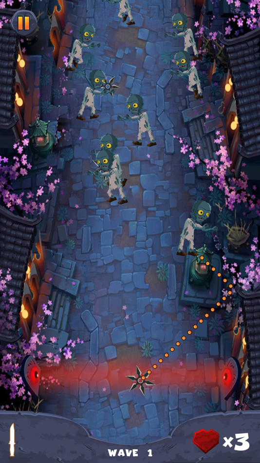 #3. Ninja and Zombies (iOS) 由: Usman Musaddiq