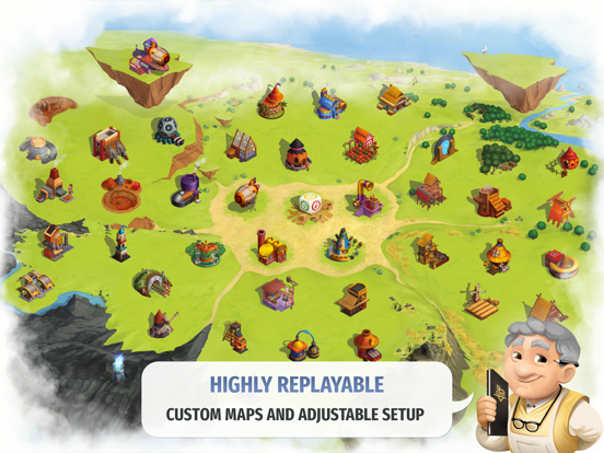 Charterstone: Digital Edition iPad app afbeelding 5