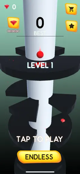 Game screenshot Ball Jumping on Tower mod apk