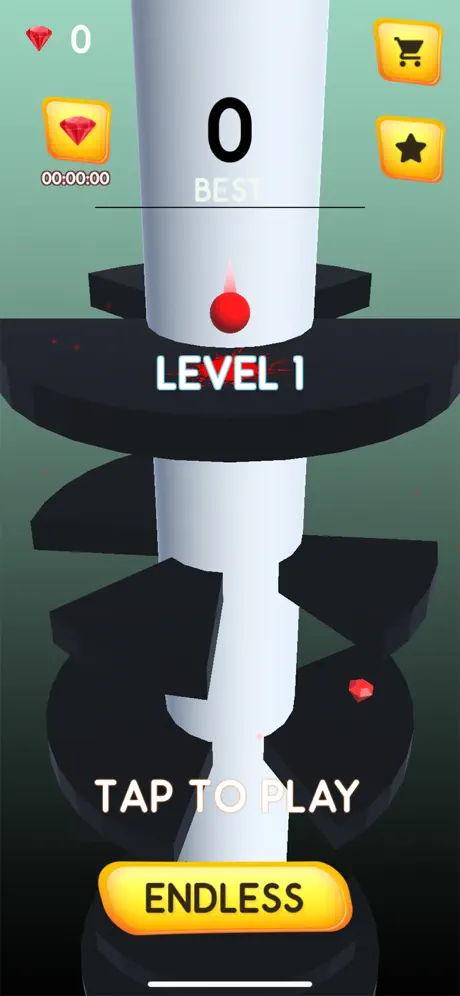 Ball Jumping on Tower