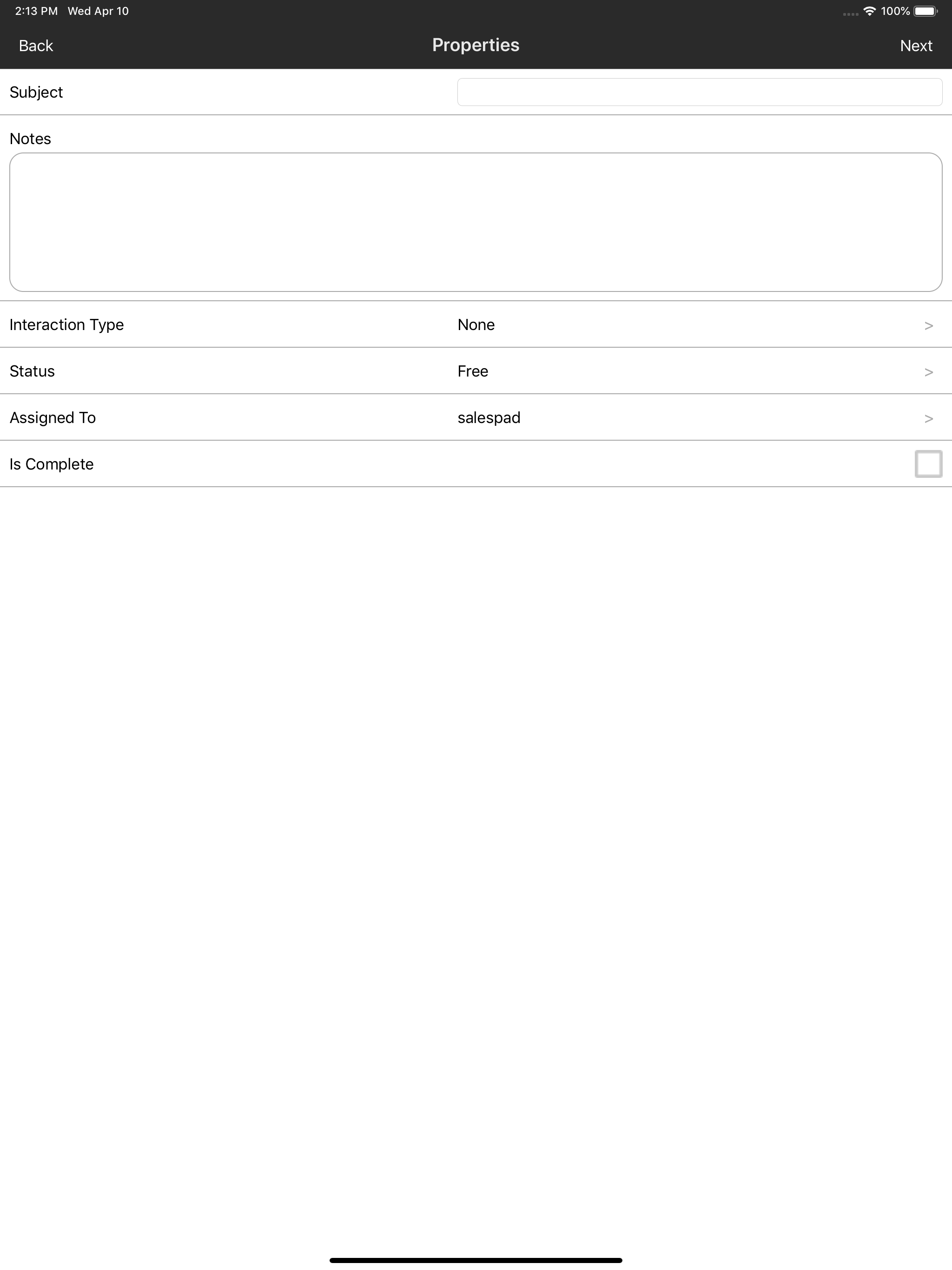 SalesPad Mobile