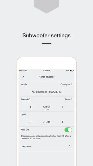 DB Sub | Bowers & Wilkins screenshot 3