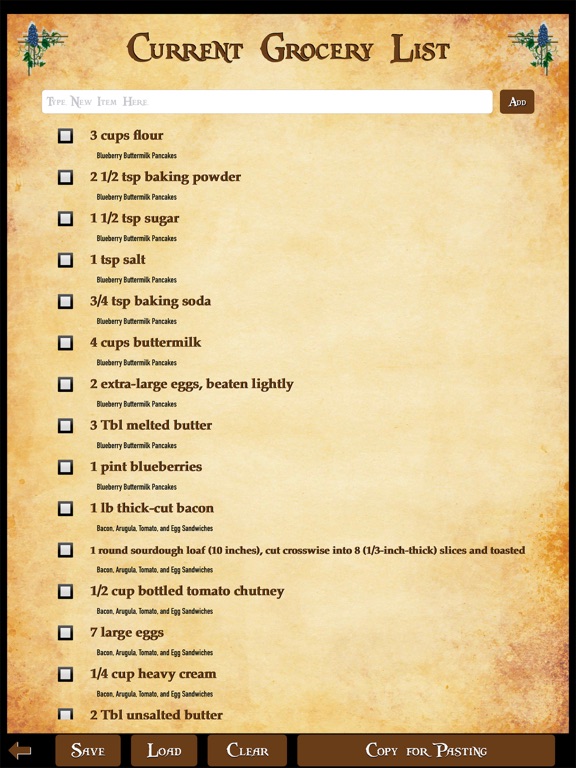 Our Collective Cookbook iPad screenshot 5 - Food & Drink app