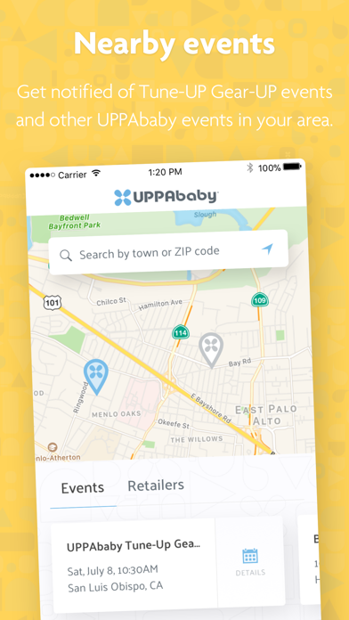 UPPAbaby Screenshot