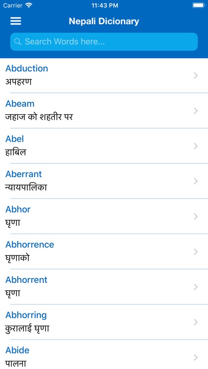 iDictionary English - Nepali