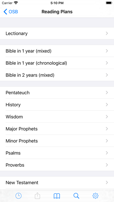 Orthodox Study Bible Screenshot