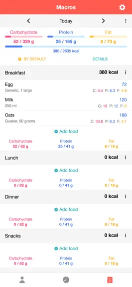 Game screenshot Macros - Calorie Counter mod apk