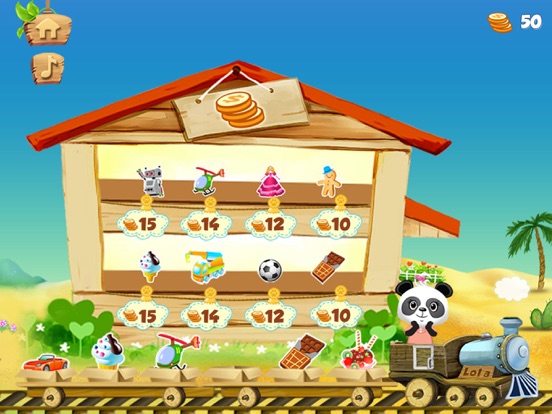 Lola's Alfabet Trein iPad app afbeelding 5