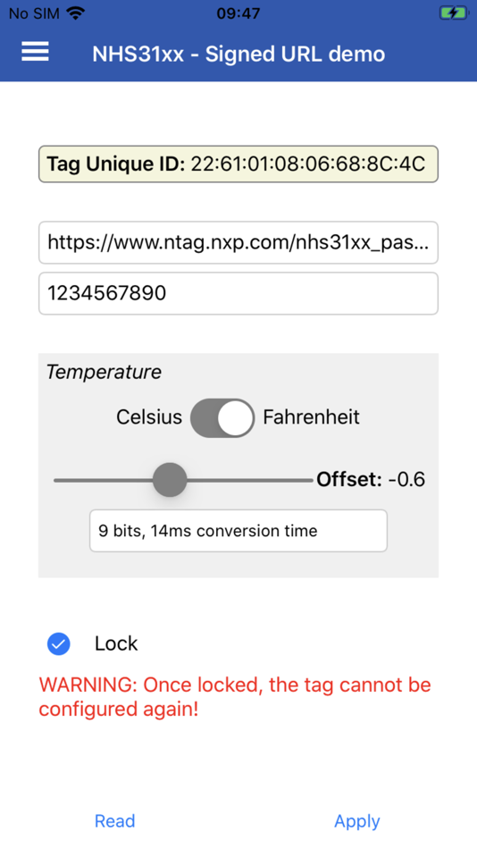 #1. Signed URL (iOS) 来自: NXP Semiconductors