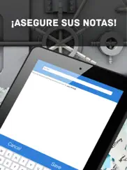 notas seguras pro ipad capturas de pantalla 3