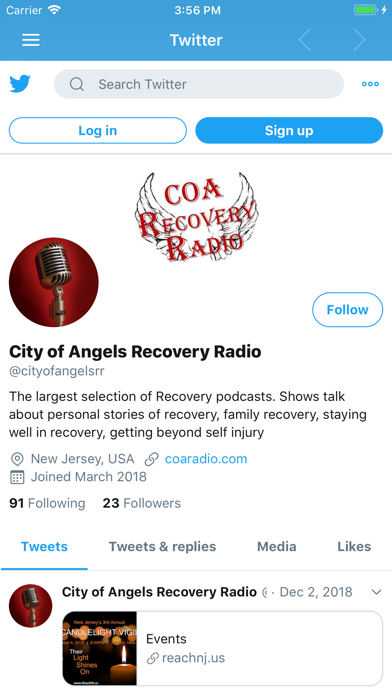 How to cancel & delete COA Recovery Radio from iphone & ipad 4