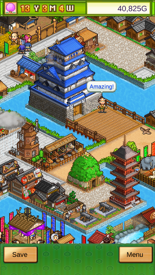 #2. Oh! Edo Towns (iOS) De: Kairosoft Co.,Ltd