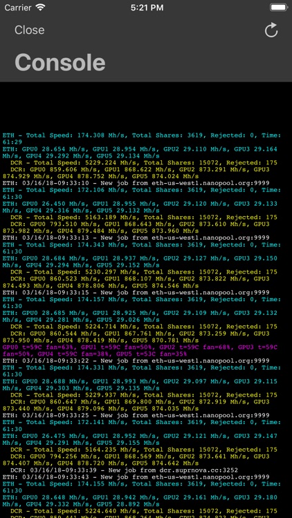 Claymore Remote Monitor