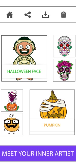 Halloween Coloring Color Book(圖2)-速報App