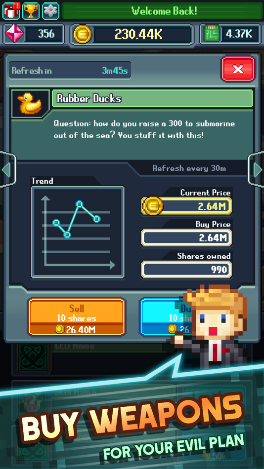 #3. Tap Tap Titan - Evil Clicker (iOS) โดย: PIXIO LIMITED