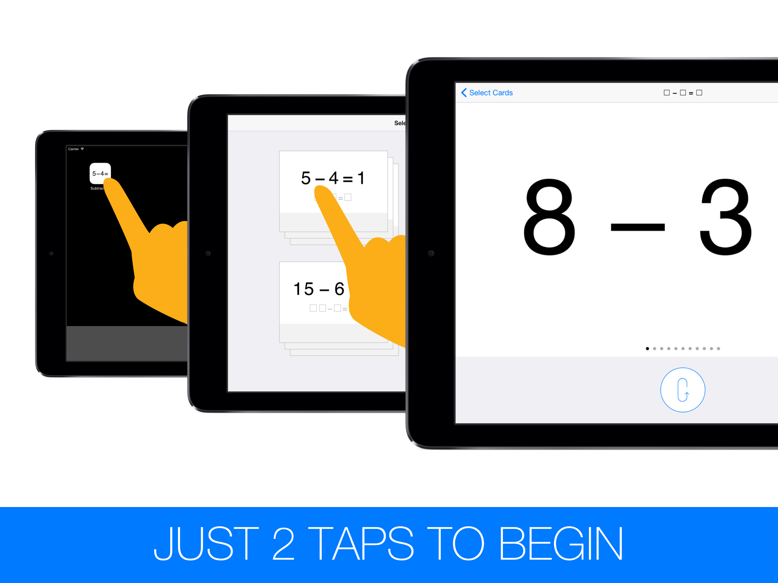 Pure Flashcards Subtraction screenshot 10