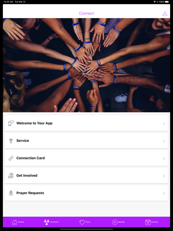 New Hope LV iPad screenshot 2 - Lifestyle app