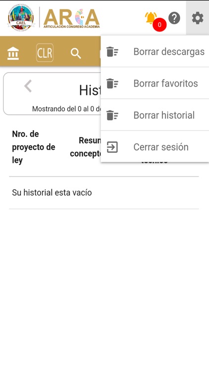 Aplicativo CAEL-ARCA screenshot-6