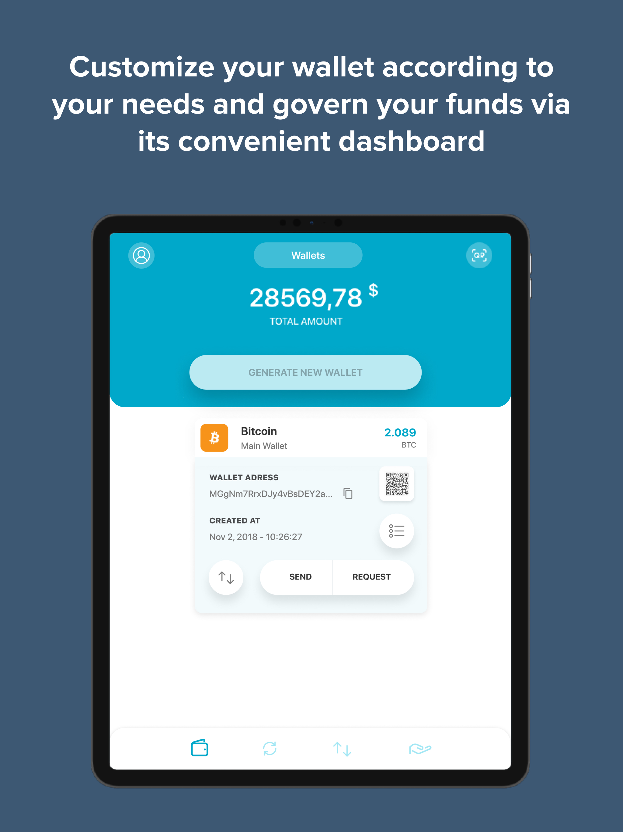 Elegro - Blockchain Wallet
