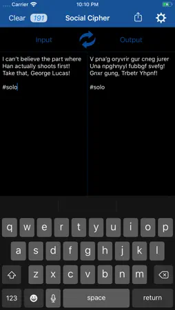 Social Cipher screenshot 2
