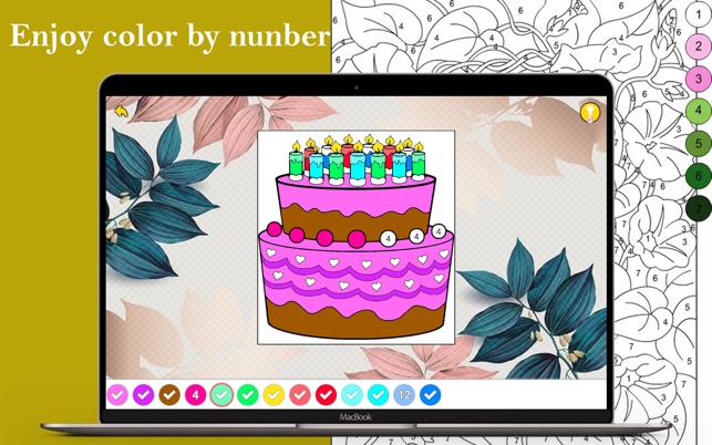 Wonder Paint with number