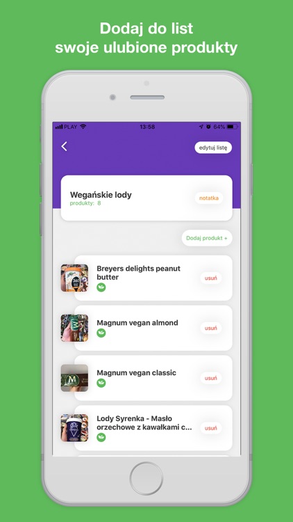 Veggie wegańska baza produktów screenshot-8