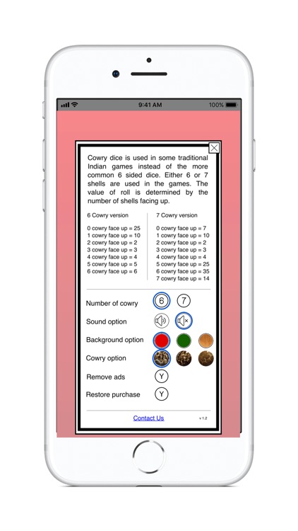 Cowry Dice screenshot-3