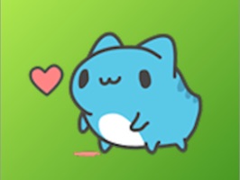 Capoo Cat Animated Sticker is stickers pack with many cute emotion of Capoo Cat, this all be done just in one paid, all of this pack is 16 stickers