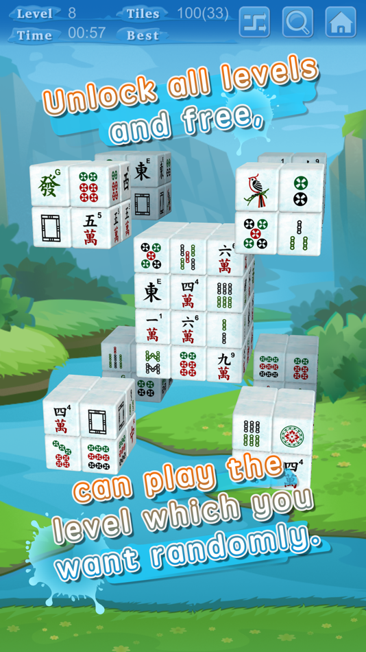 #3. Stacker Mahjong 3D (iOS) Podle: mei lien lin