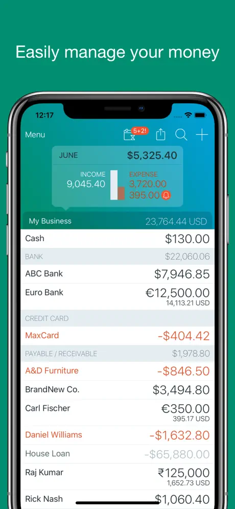 Account Book - Money Manager