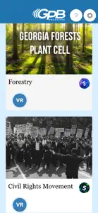 GPB Education VR|AR screenshot #1 for iPhone