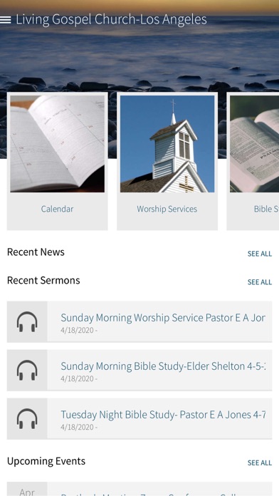 Screenshot #1 pour Living Gospel Church L.A.