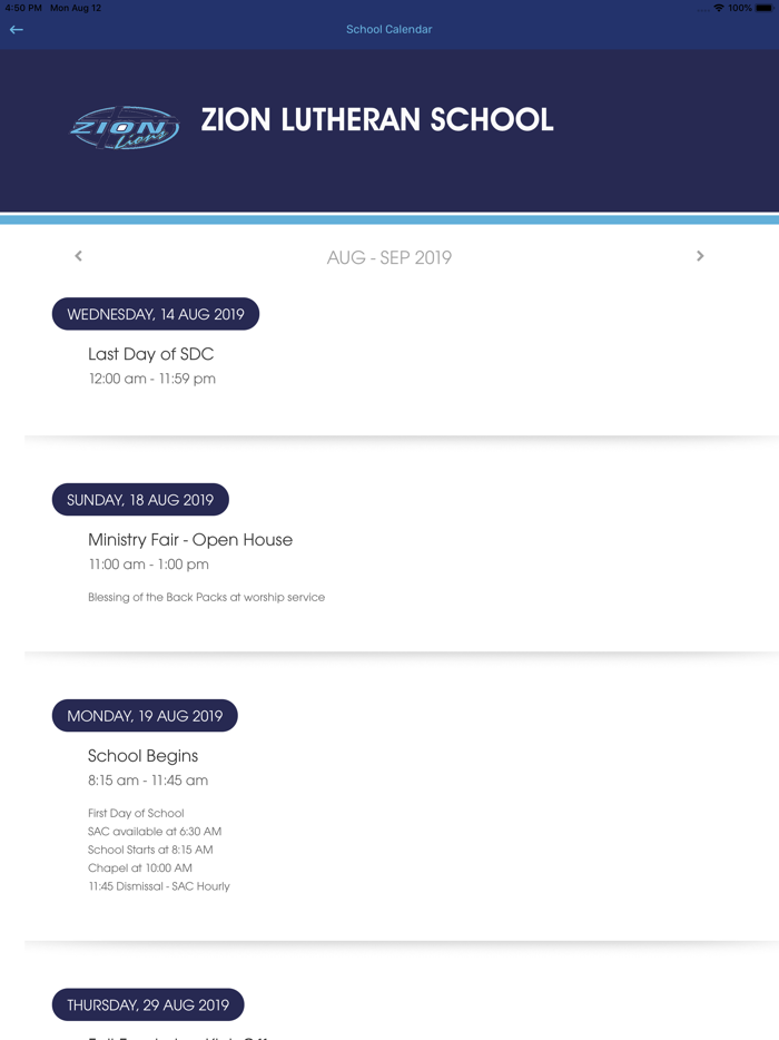 Zion Lutheran Anaheim